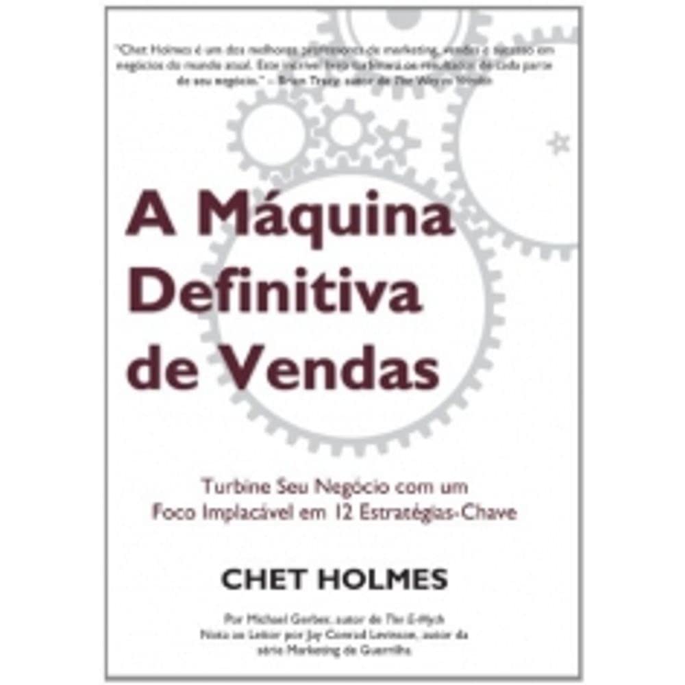 Capa do livro A máquina definitiva de vendas