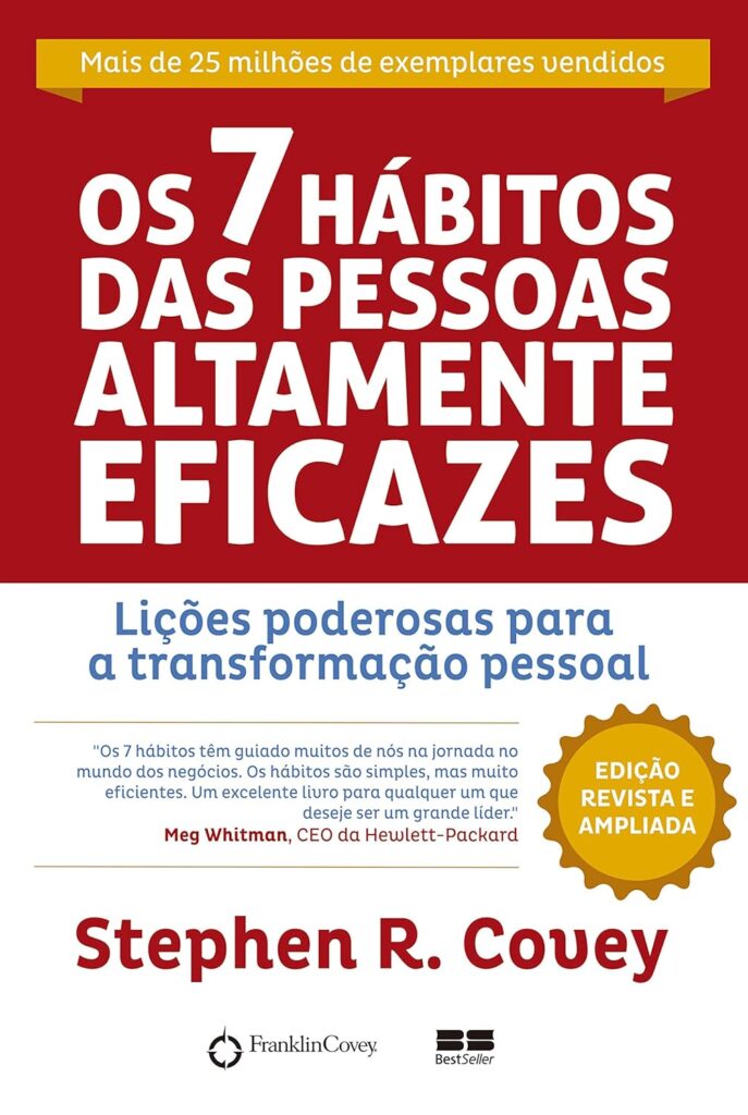 Capa do livro OS 7 HÁBITOS DAS PESSOAS ALTAMENTE EFICAZES