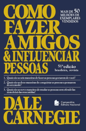 Capa do livro COMO FAZER AMIGOS E INFLUENCIAR PESSOAS