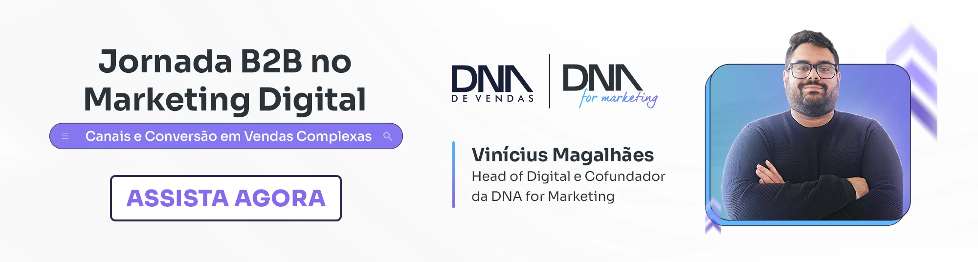 assista agora o webinar: jornada b2b no marketing digital